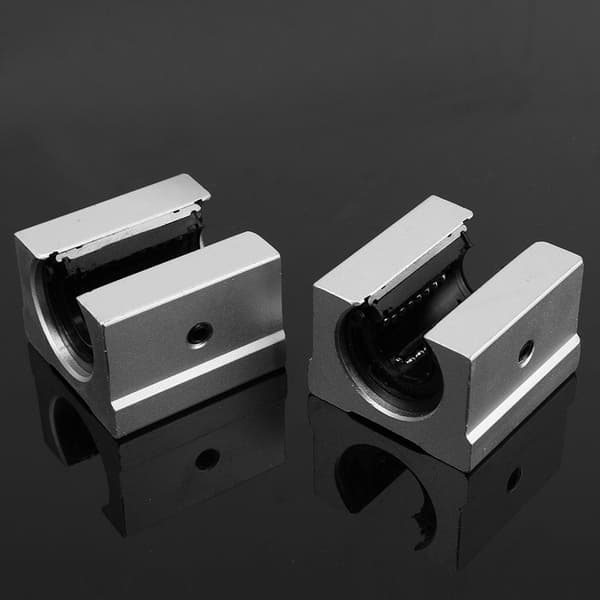 4 stk. SBR16UU 16 mm lineær bevægelse kugleleje glideblok CNC-routerdele