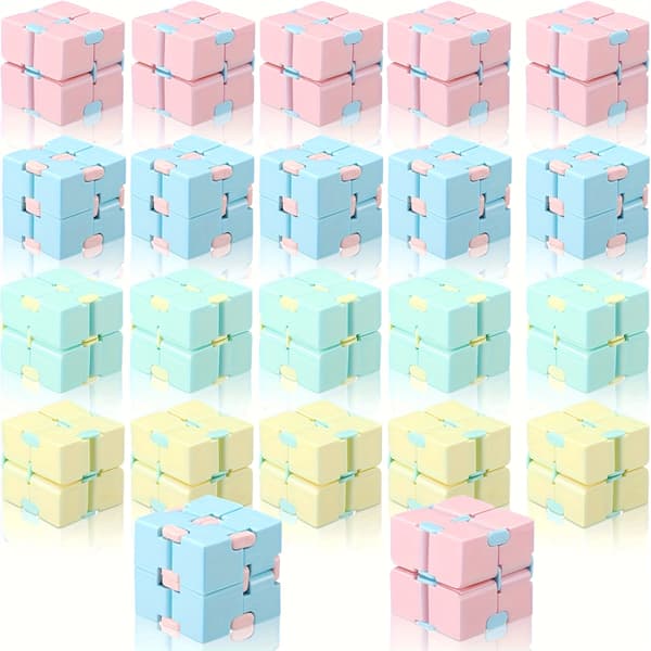 【BQ】22 kpl Mini Flip Cube -palapelilelu - Infinite Loop Fidget 22pcs
