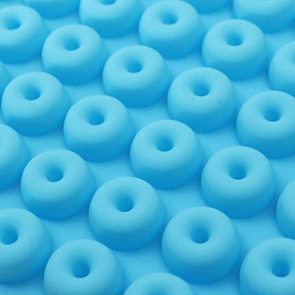 48 Hulrom Mini Silikon Smultring Bakeform Sjokolade Smultring Kakeform Parsty Bakeform