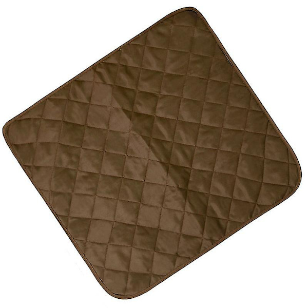 Vattentät Sittdyna Non-woven Sittdyna Hushållsrumsdyna För Hem Skrivbord Daglig användning (kaffe, 56x54cm)