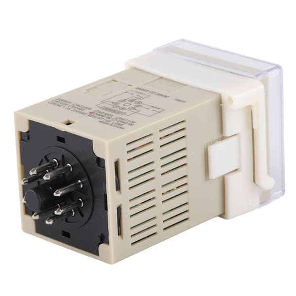 O111ROM DH48S‑2Z LCD Display Tid Timer Fördröjningsrelä 8 Stift 0.01S‑9999H (24VAC/DC)