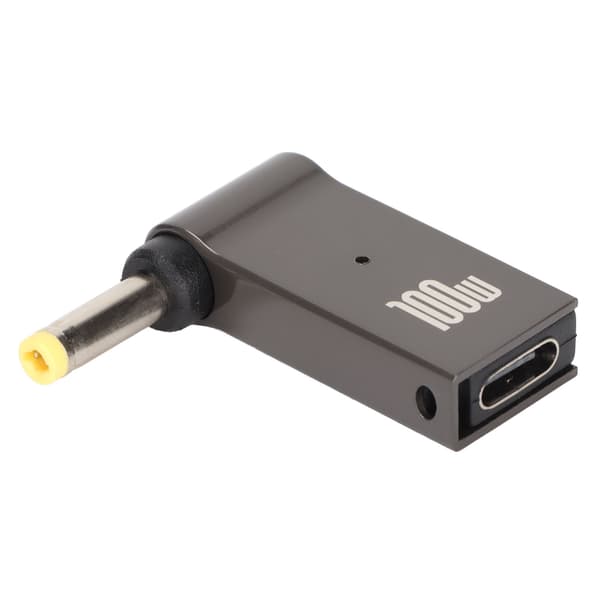 Typ C PD-konverter til bærbar computer - lille, let, 100W, Smart Chip - 4,0x1,7 mm til typ C