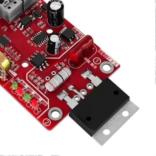 Punktsvetsmaskin Tidskontrollkort 100A Punktsvetskontrollkort Ström Digital Display Kontrollkort