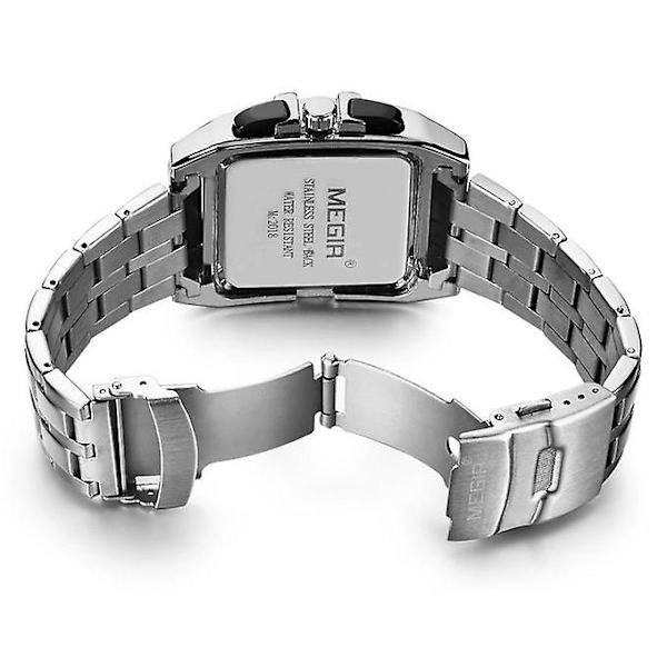 Herr Quartz Watch Band Watch Time Date Chronograph Luminous 3atm Watch