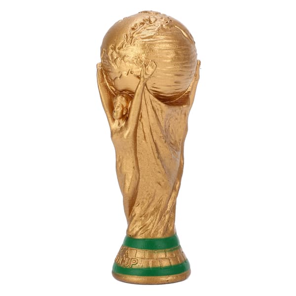 Miljøvenlig PVC Verdensmesterskabstrofæ Ornament 7cm