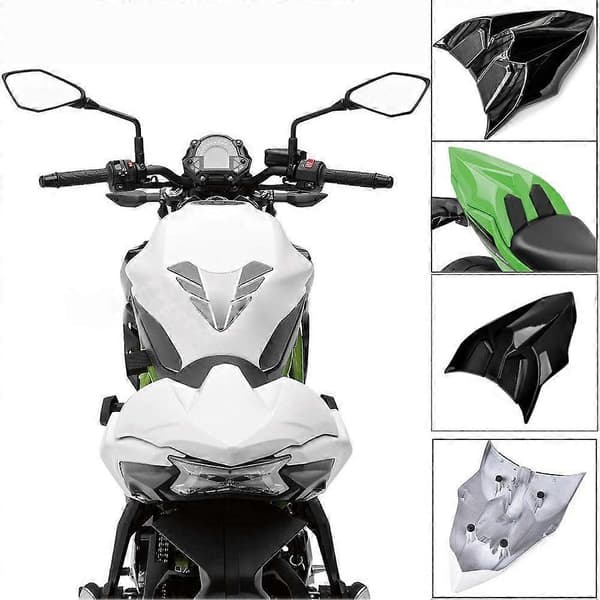 【BQ】Motorcykel Bageste Passagersædeafdækning Ryglæn til Kawasaki til Ninja 650 2017-Perfekt A