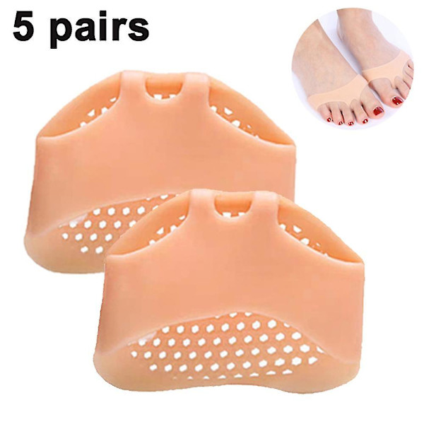 5 par Metatarsal Pads Ball Of Foot Puter Metatarsal Pads for kvinner