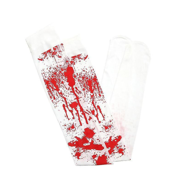 Halloween Verisukat set Scary Party Supplies Cosplay-asutarvikkeet Halloween Zombie -juhlatarvikkeisiin 1 pair of socks