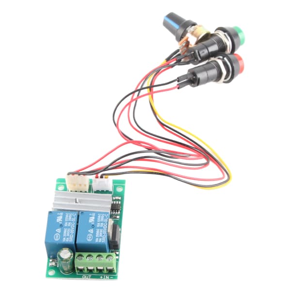 Motorvarvtalsregulator PWM Regulator Strömställarmodul CW CCW Rotation DC6V 12V 24V