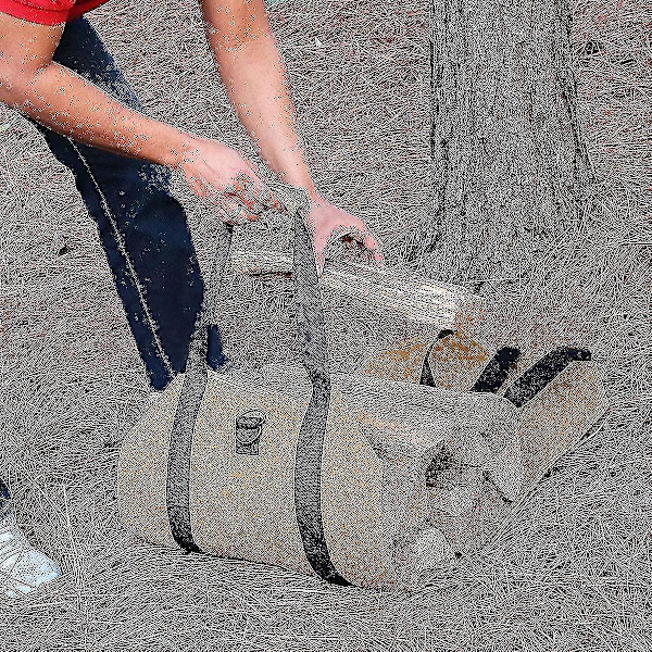 Log Carrier Bag Heavy Duty vandafvisende brænde Log Tote Bag Carrier