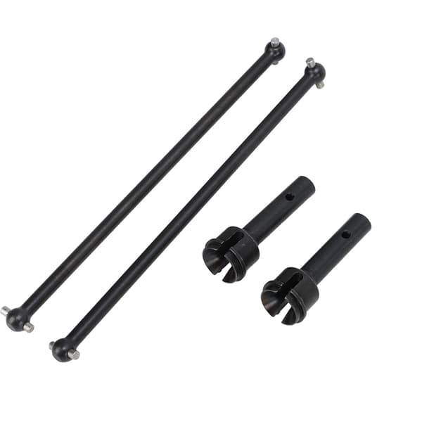 Metal Stål Bageste Drivaksel til Arrma 1/7 1/8 RC Bil Opgradering Sort