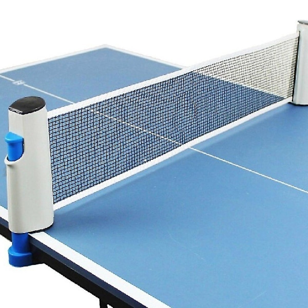 Bärbart infällbart nätställ för bordtennis/ersättning för pingis Bule Grey