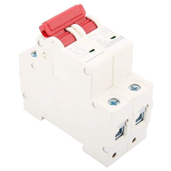2P DC 500V 63A Mini Strømbryter MCB Sikkerhetsbryter DZ47-63Z-2P