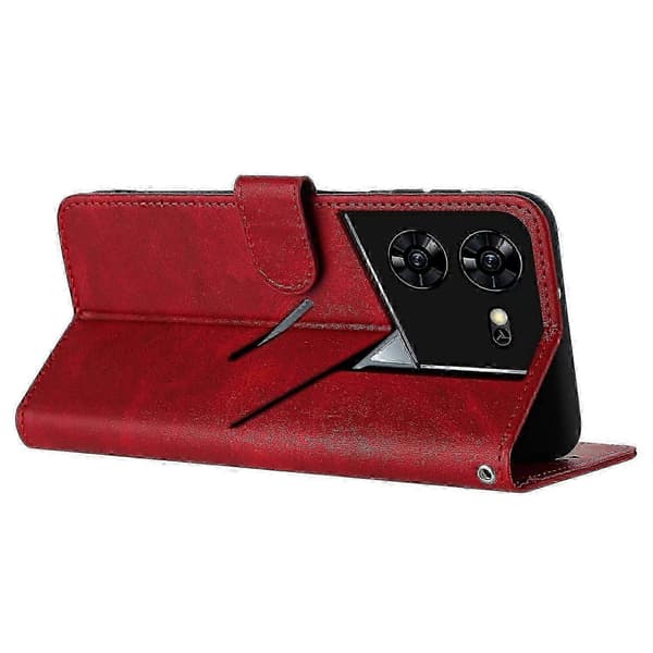 Til TECNO Pova 5 Pro 4G Cover Læderstativ Stødsikkert Mobilcover med Pung - B Multicolor Style E