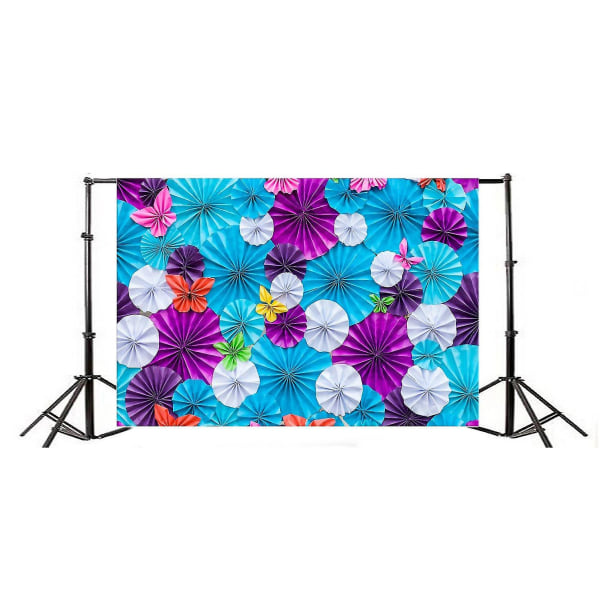 150x220cm Färgglatt papper Blommor Bakgrund Alla hjärtans dag Fjäril Romantisk fest Dekoration Tapet Bröllop Bakgrund Människor Inga människor Plats Flickor Lov