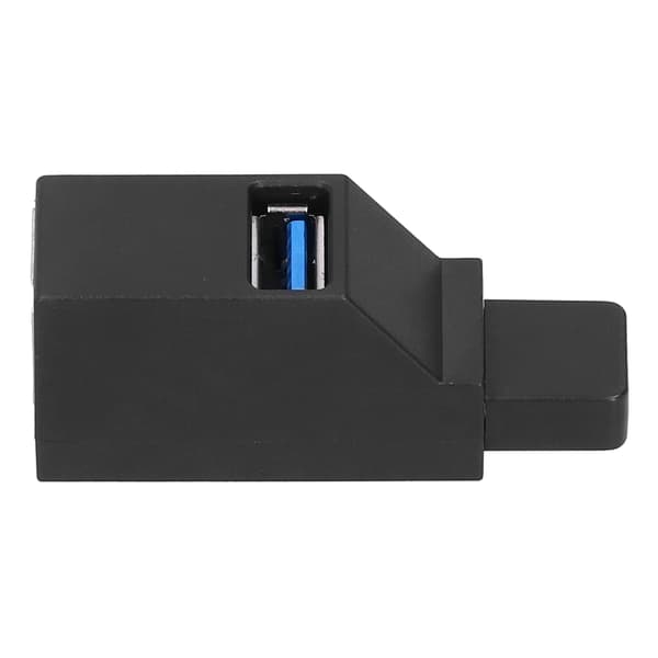 Bærbar USB-hub højhastigheds 3 porte med lanyard USB2.0 USB3.0 interface computerudstyr