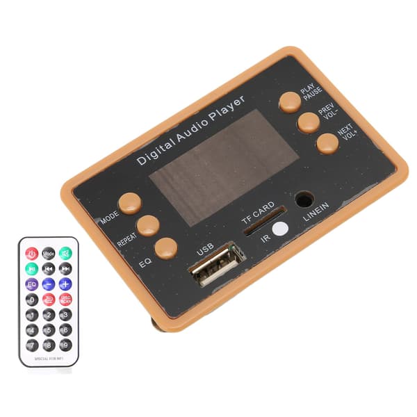 Bluetooth Dekoder Board Stereo Håndfri Opkald Multifunktionel MP3 Dekoder Board til Bil