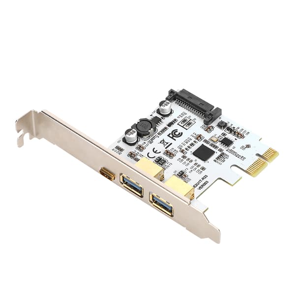VL805 Master Adapter Utvidelseskort Riser med SATA Strømport