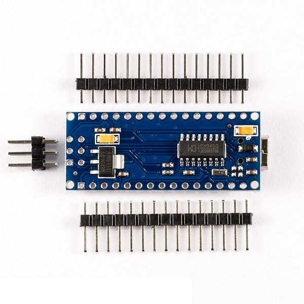 Nano V3 ATmega328/CH340G-modul Micro USB Pin Headers kompatibel for Nano V3.0