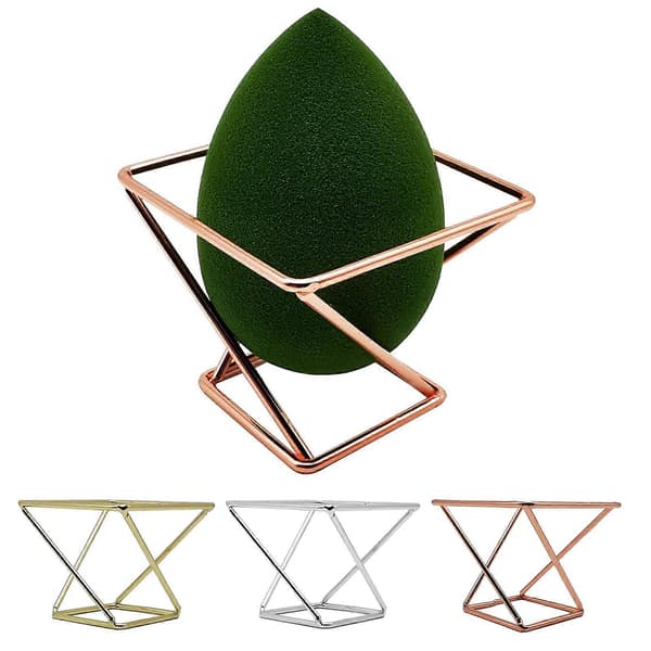 【BQ】Opbevaringsstativ Makeup Organizer 3-lags pladsbesparende organizer til køkken Silver
