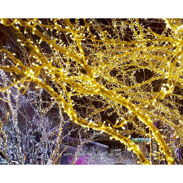 Gypsophila String Lights Julbelysning Bröllop String Lights Holiday Dekoration Warm White 30M-300LED