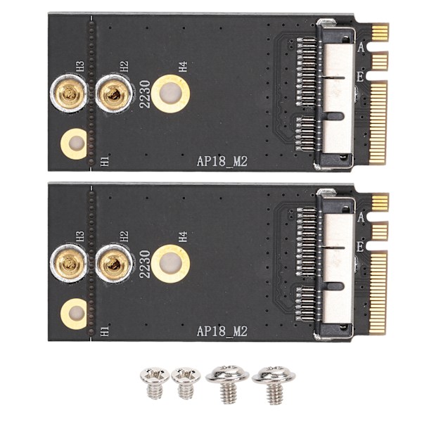2 stk. adapter til OS X til NGFF interface trådløst netværkskort BCM94360CS2 BCM943602CS