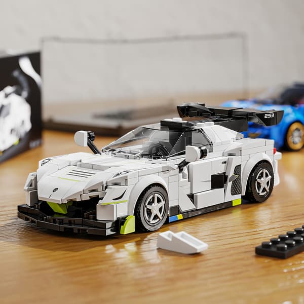 [BQ]313 dele Racing Model Puslespil - Inklusive Displayboks, ABS Materiale, Pædagogisk Byggesæt 6+ År T1082A
