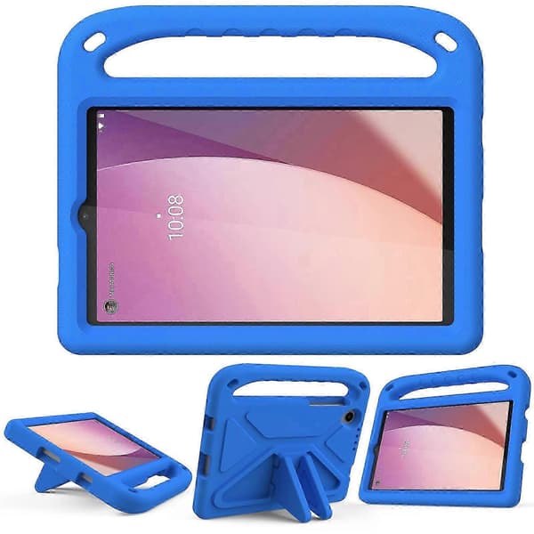 【BQ】Bärbart fodral för Lenovo Tab M8 4:e generationens surfplatta Blue