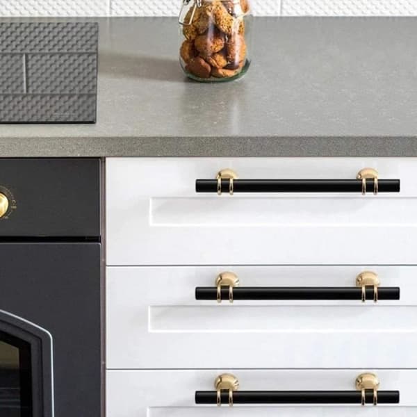 Møbelgreb - Moderne design - Zinklegering - Sæt med 6 stk. - 160 mm hulafstand