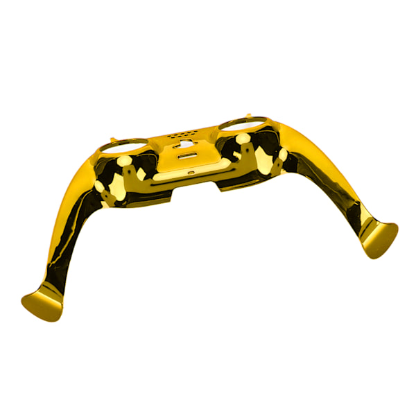 For PS5-kontroller frontplate DIY-erstatningsklipsdeksel dekorasjonstilbehør med joystick-deksler gull