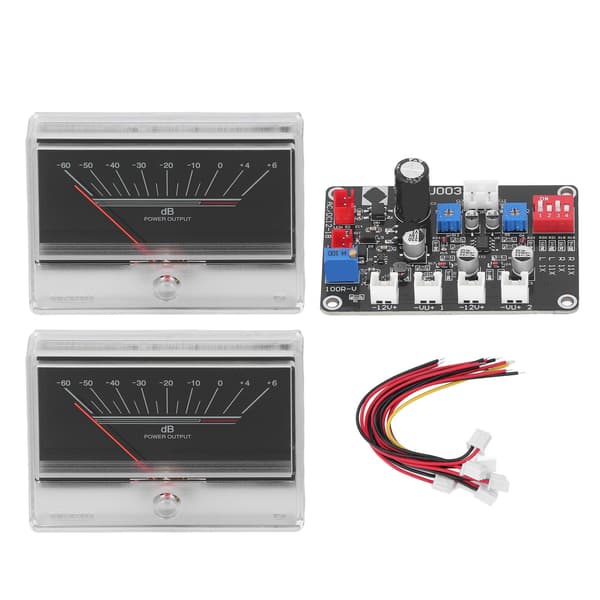 VU Meter Lydnivåindikator Forforsterker Amp Driver Board Kit