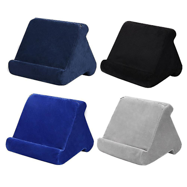 Myk Tablett- og E-bokholder med Flere Vinkler for Lappen Grey B