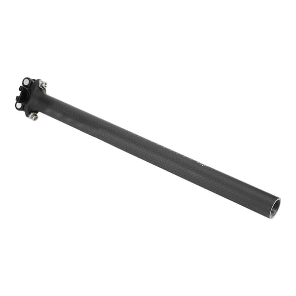 Sadelstolpe för cykel, kolfiber, 27,2 mm diameter, 400 mm längd, för utbyte