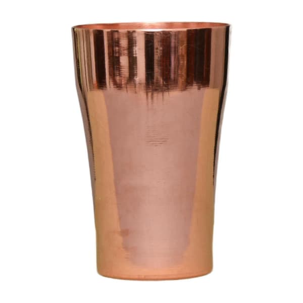 【BQ】Kopparmugg Koppar Vattenkopp 400ml Bärbar Koppar Tekopp Kopparmugg Ren