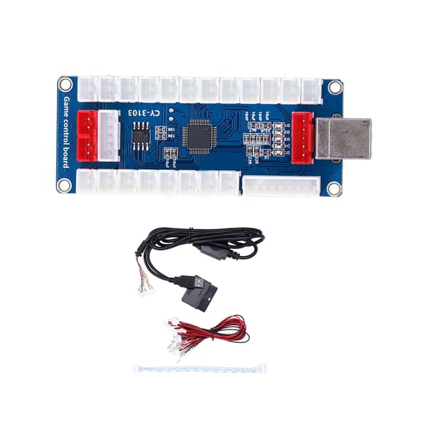 Arcade USB Encoder Viiveetön Encoder Arcade-ohjaimen DIY-sarja Raspberry Pi:lle PS2:lle