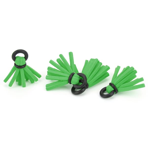 4 st Fly Fishing Float Skum Strike Indicators Drift Hook Positionering Floats Bobbers Grön