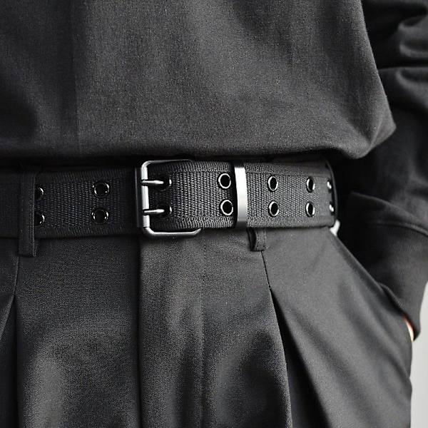 Mænd bælter Army Military Canvas Nylon Webbing Taktisk bælte Mode Casual Designer Unisex bælter Sportsrem af høj kvalitet Black