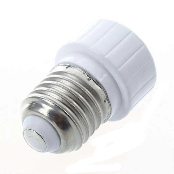 【BQ】8X E27 til GU10 LED Pæresokkel Adapter Lampe Pære Konverter Hvid
