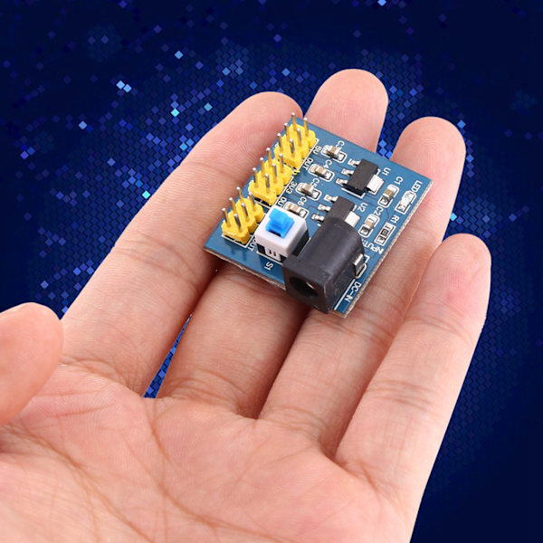 DC-DC Spændingskonverter Multi output Step down Strømforsyningsmodul 12V til 3.3V/5V/12V