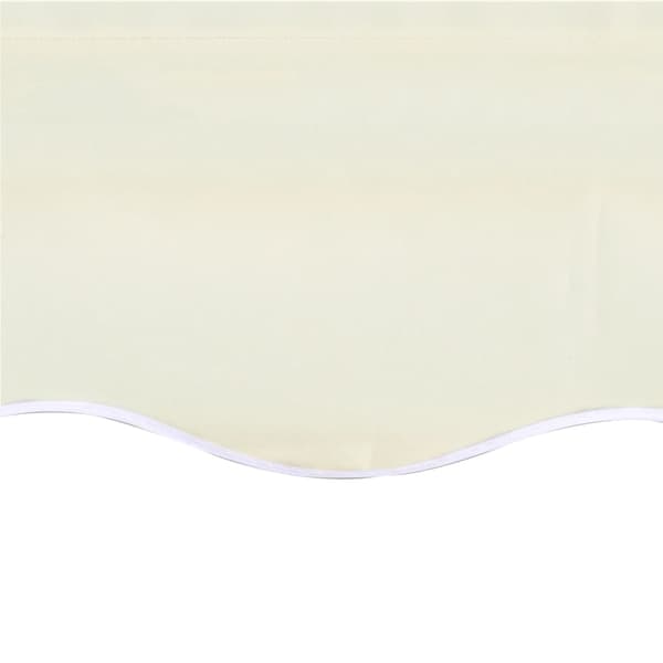 【BQ】vidaXL Markisestoff Krem 4,5x3,5 m Krem Creme 5280