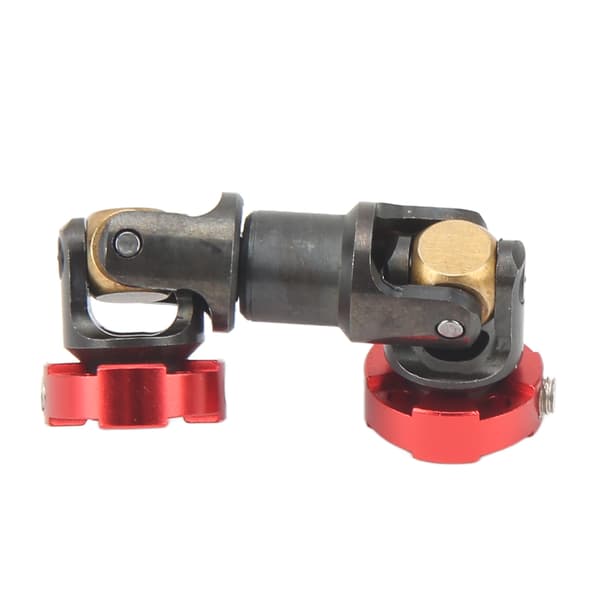Rustfrit stål RC drivaksel universal samling flange tilbehør til 1/10 1/14 biler 45 til 50 mm 1,77 til 1,97 tommer