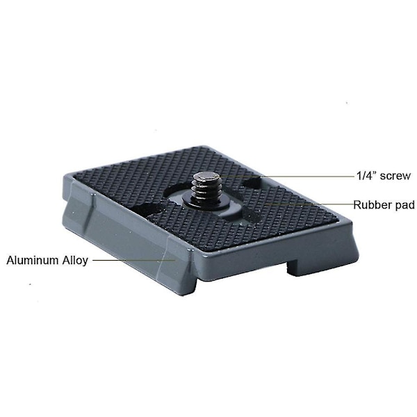 Quick Release Plate 1/4" Screw Fit For Bogen 3157n Manfrotto 200pl-14 323 Rc2 3030 (pack Of 2)