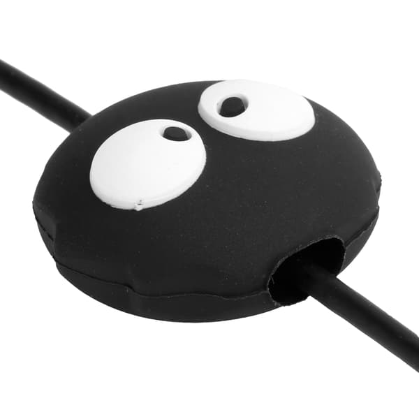 Piirretty USB-kaapeli suojus - Musta