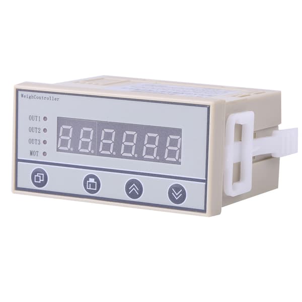 220V Høy Presisjon Vektekontroller Vektindikator 6-Sifret LED-Display US Plugg