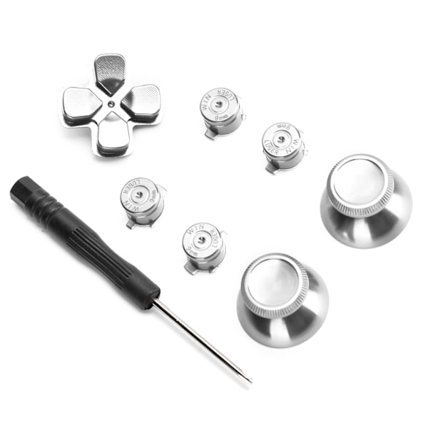 PS4 Sølv Aluminium Legering Spillkontroll Reservedeler