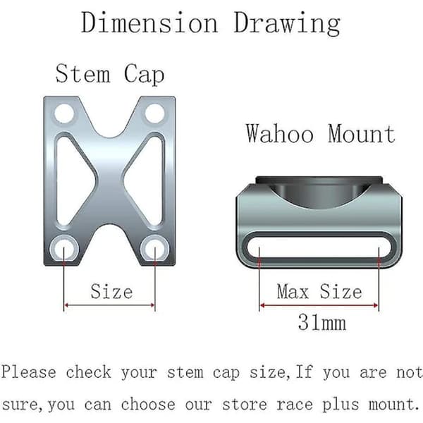 Wahoo Feste, Out Front Combo Sykkel Feste For Wahoo Elemnt, Wahoo Elemnt Bolt, Wahoo Elemnt Mini, Og Kamera (Wahoo Feste)