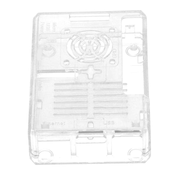 Läpinäkyvä suojakotelo Raspberry Pi 3:lle - Läpinäkyvä ABS-suoja