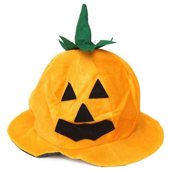 Rolig Halloween-pumpahatt Maskeraddräktfest Fancy D