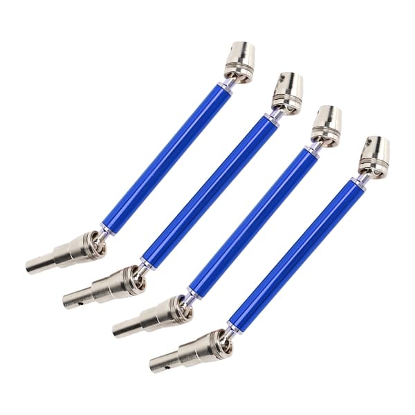 4 stk. RC Front Bak CVD Drivakselsett for ARRMA 1/10 RC Bil Erstatning Blå