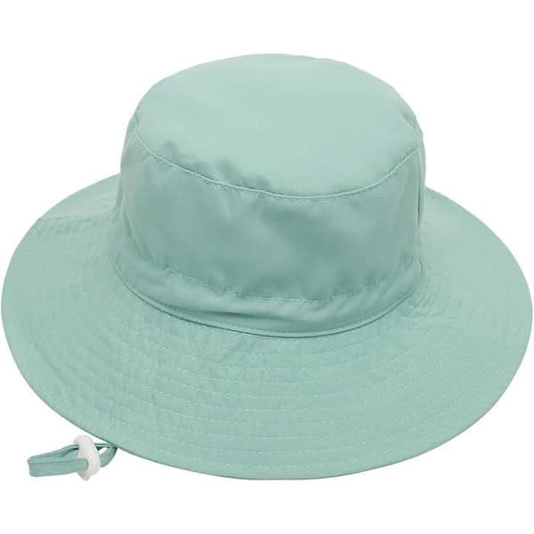 Barnas solhatt, UV-beskyttelse, pustende bomull, størrelse S, 1-3 år, bred brem, for gutter og jenter, strand, sommerblomst